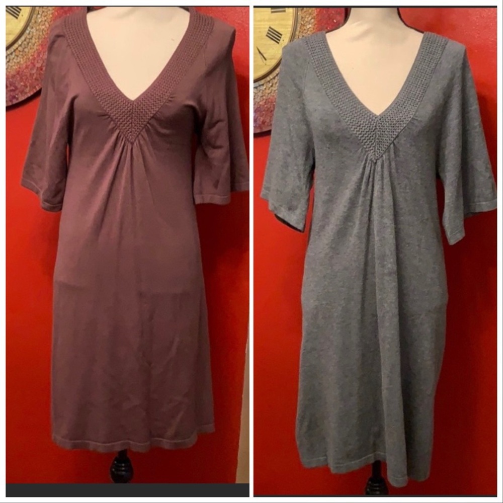Lot of 2 George Sweater Dresses - Medium (8-10)